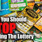 stop playing lottery